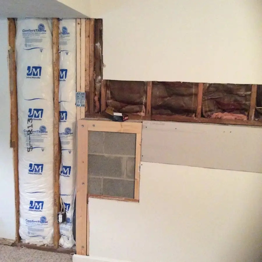 Wall insulation replacement during Structural Drying in Atlantic City